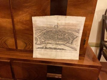 Duitsland - Europa; Matheus Merian il Vecchio - Mappa -
