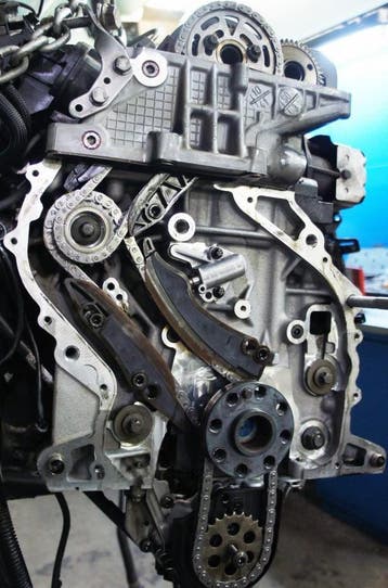 Distributieketting 520 BMW F10, E60 vervangen + revisie, Nieuw, Saab