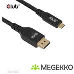 CLUB3D CAC-1563 USB-C to DisplayPortTM 2.1 DP54, Verzenden