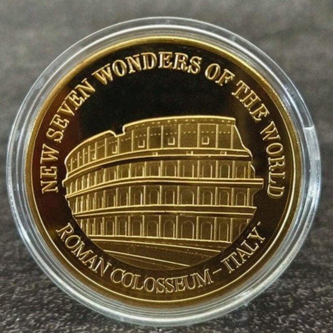 Themacollectie - Coin - Complete Set – Seven Wonders of the, Antiquités & Art, Antiquités | Jouets