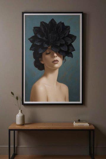 I_KONIQ - The real Jodie black flower