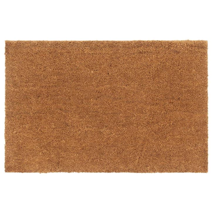 vidaXL Deurmat 65x100 cm getufte kokosvezel naturel, Tuin en Terras, Deurmatten, Nieuw, Verzenden