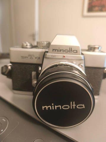 Minolta SRT 101 Mechanical 35mm SLR Camera - MC Rokkor-PF