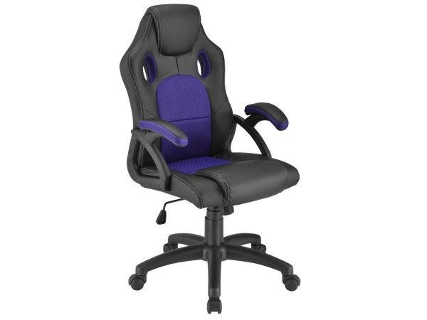 Veiling - Bureaustoel / Gamingstoel - Montreal - Violet, Huis en Inrichting, Bureaustoelen, Nieuw