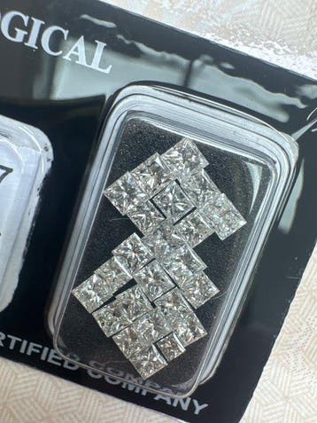 Zonder minimumprijs - 13 pcs Diamant (Natuurlijk) - 2.99 ct