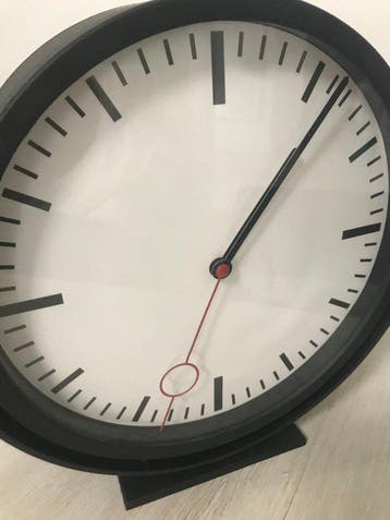 Tafelklok - IKEA Industrieel design Metaal, Plastic -