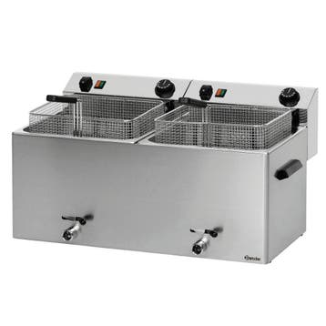 Friteuse | PROFESSIONAL II | Elektrisch | 10+10L |, Verzenden, Nieuw in verpakking