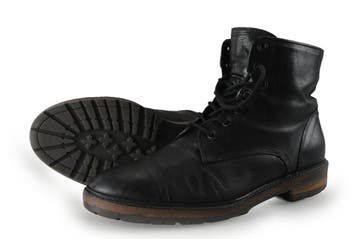 Manfield Veterboots in maat 43 Zwart, Manfield, Verzenden, Zwart, Boots