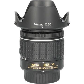 Tweedehands Nikon AF-P DX 18-55mm f/3.5-5.6 G VR CM7309, Ophalen of Verzenden, Gebruikt, Overige typen, Zoom