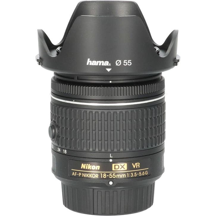 Tweedehands Nikon AF-P DX 18-55mm f/3.5-5.6 G VR CM7309, Audio, Tv en Foto, Foto | Lenzen en Objectieven, Overige typen, Gebruikt