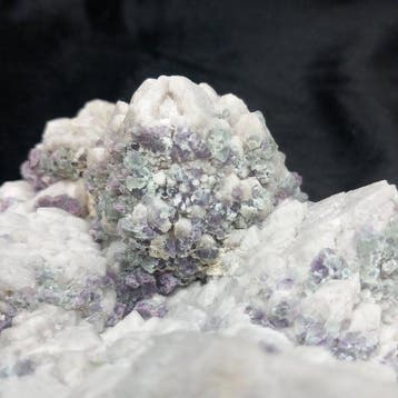 Ananaskwarts met fluoriet Exemplaar - Hoogte: 14 cm -