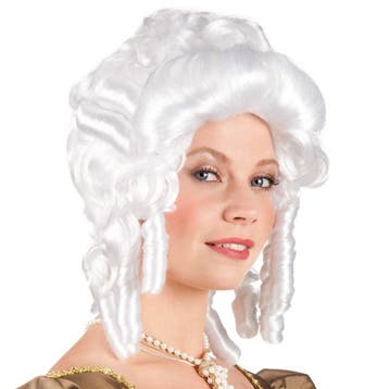 Grijze Pruik Barok Vrouw, Verzenden, Nieuw