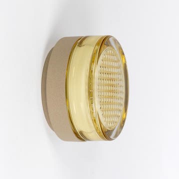 Wandverlichting modern Nolan Opbouwspot Champagne, Verzenden, Nieuw