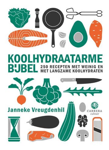 Koolhydraatarme Bijbel | Janneke Vreugdenhil | Nieuw, Boeken, Verzenden, Nieuw, Janneke Vreugdenhil
