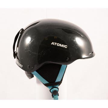 59 60 61 62 skihelm/snowboardhelm ATOMIC SAVOR LF live fit,, Sport en Fitness, Verzenden, Gebruikt, Atomic