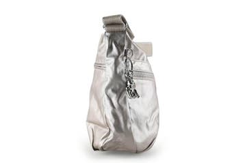 Kipling Handtas Zilver, Verzenden, Zo goed als nieuw