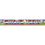 Welkom Thuis Banner 1m 5st, Verzenden