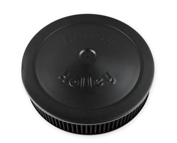 HOLLEY AIR CLEANER 14 BLACK, Ophalen of Verzenden