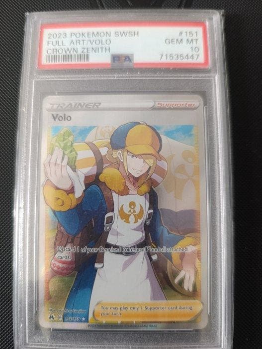 Pokémon - 1 Graded card - Volo #151 Full art, Foil - PSA 10, Hobby & Loisirs créatifs, Jeux de cartes à collectionner | Pokémon