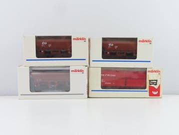 Märklin H0 - 4641/4624/46315-01 - Modeltrein goederenwagon, Nieuw