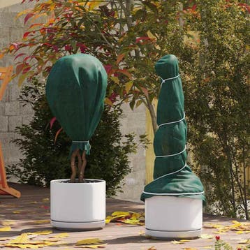 vidaXL Vorstbescherming Plantfleece Groen 100 x 1,6 m, Tuin en Terras, Verzenden, Nieuw