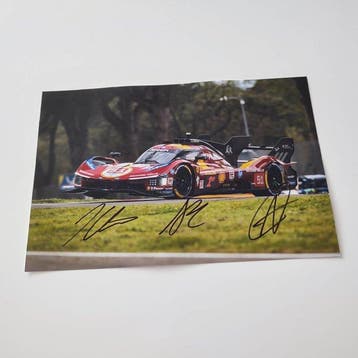 Ferrari - 24 uur Le Mans - Giovinazzi - Calado - Pier Guidi, Nieuw