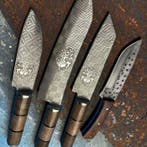Hand-Forged with Old Steel, Japanese Style Knives from Elite