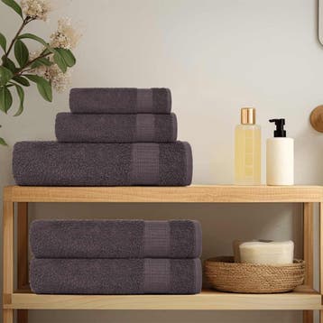 vidaXL Gastendoekjes FROGN 50 st 30x50 cm 360 g/m² antraciet, Huis en Inrichting, Verzenden, Nieuw
