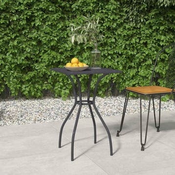 vidaXL Tuintafel 50x50x72 cm staalgaas antracietkleurig, Verzenden