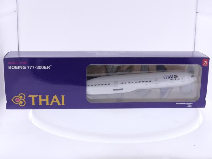 Schaal 1:200 Hogan Wings 4173 Boeing 777-300ER Thai Airwa..., Hobby & Loisirs créatifs, Modélisme | Avions & Hélicoptères, Enlèvement ou Envoi