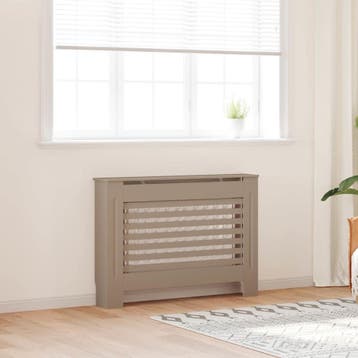 vidaXL Radiatorombouw 112x19x81,5 cm MDF, Doe-het-zelf en Bouw, Verzenden, Nieuw