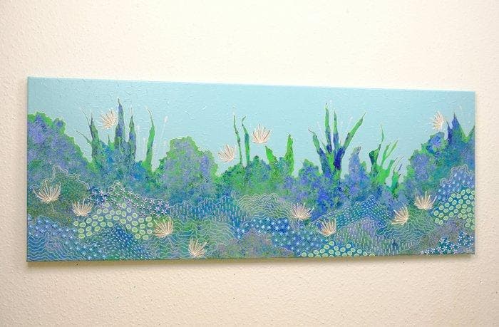 Valentina Pufe - Botanical Drift, Antiek en Kunst, Kunst | Schilderijen | Modern