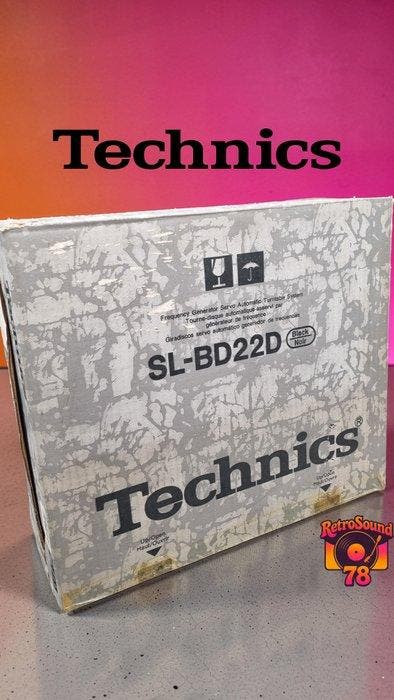 Technics - SL-BD22D Novo! Platenspeler, Audio, Tv en Foto, Radio's