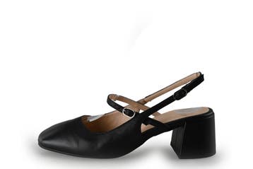 Manfield Slingbacks in maat 36 Zwart, Kleding | Dames, Schoenen, Verzenden, Zwart, Manfield, Gedragen