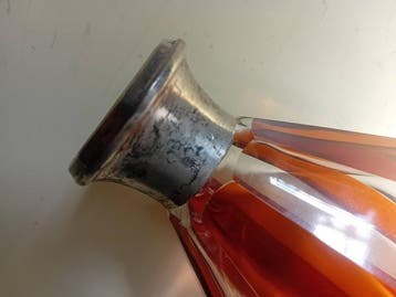 Bouteille - cristal argent 800