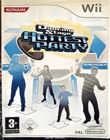 Dancing Stage Hottest Party  Game Only(wii tweedehands game), Games en Spelcomputers, Ophalen of Verzenden, Nieuw