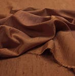 A464 - 790 x 140 cm - Fantastico Shantung di puro lino -, Antiquités & Art, Tapis & Textile