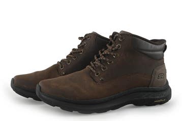 Skechers Veterboots in maat 44 Bruin, Bruin, Verzenden, Boots, Skechers