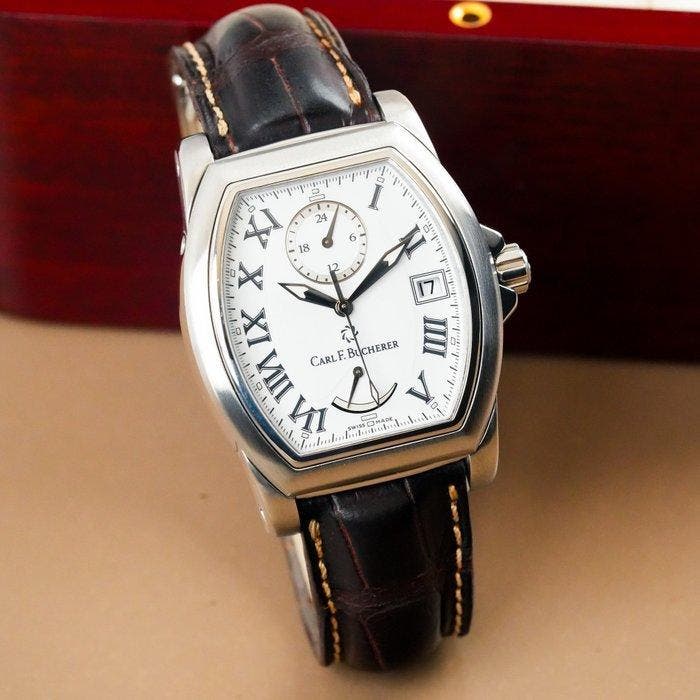 Carl F. Bucherer - Patravi T-24 Power Reserve GMT - 10612.08, Handtassen en Accessoires, Horloges | Heren