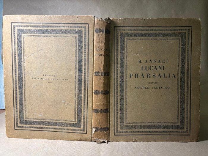 Marcus Annaeus Lucanus [Lucan] / Angelo Illycinus (editor) /, Antiek en Kunst, Antiek | Boeken en Manuscripten