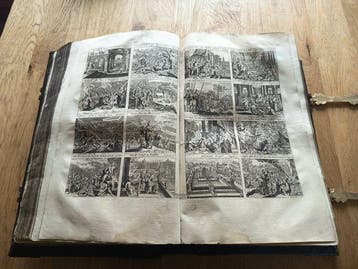[PRENTBIJBEL WITH MAPS Schut/ Danckaerts / Merian] - Biblia,