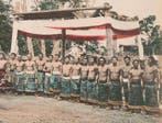 Unknown - Antique Japanese Photograph - Nostalgic Grand Sumo