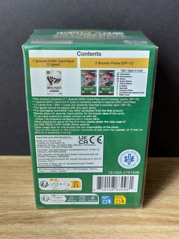 One Piece Box - OP12 Legacy of the Master - Double Pack Set, Nieuw