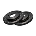 EBC Gegroefde Sport Remschijven Achterzijde BMW E36 B5483