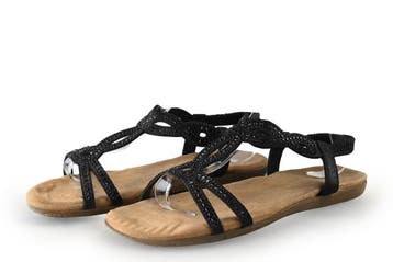 Goretex Sandalen in maat 40 Zwart, Verzenden, Zwart, Sandalen of Muiltjes, Zo goed als nieuw