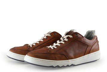 Floris van Bommel Sneakers in maat 47 Cognac, Kleding | Heren, Schoenen, Overige kleuren, Verzenden, Floris van Bommel, Zo goed als nieuw