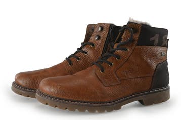 Rieker Veterboots in maat 42 Bruin, Kleding | Heren, Schoenen, Bruin, Verzenden, Boots, Zo goed als nieuw