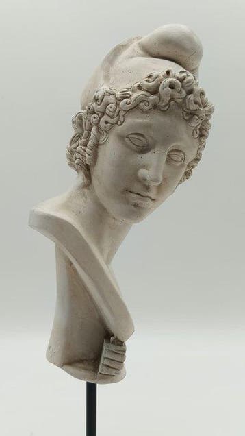 sculptuur, Busto di Paride re di Troia. - 31 cm -, Antiek en Kunst, Antiek | Keramiek en Aardewerk