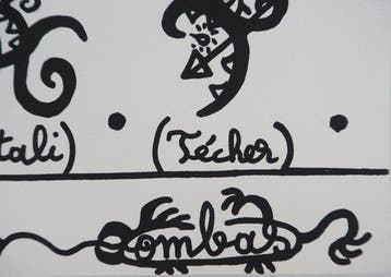 Robert Combas (1957) - A-Fish dART(tiste), Antiek en Kunst