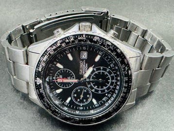 Seiko - Chronograph - Zonder minimumprijs - 7T92-0CF0 -